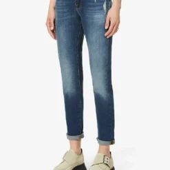 FRAME Le Garcon Mid-rise Straight Jeans -Outlet Pique Style Store 1057 3005669 LGJ779 AZURE ALT02