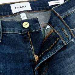 FRAME Le Garcon Mid-rise Straight Jeans -Outlet Pique Style Store 1057 3005669 LGJ779 AZURE ALT06