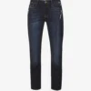 FRAME Le Garcon Straight-leg Mid-rise Stretch-denim Jeans