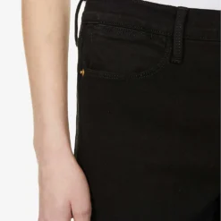 FRAME Le High Straight High-rise Straight-leg Jeans -Outlet Pique Style Store 1057 3005669 LHST403 FILMNOIR ALT04