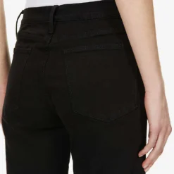 FRAME Le High Straight High-rise Straight-leg Jeans -Outlet Pique Style Store 1057 3005669 LHST403 FILMNOIR ALT05