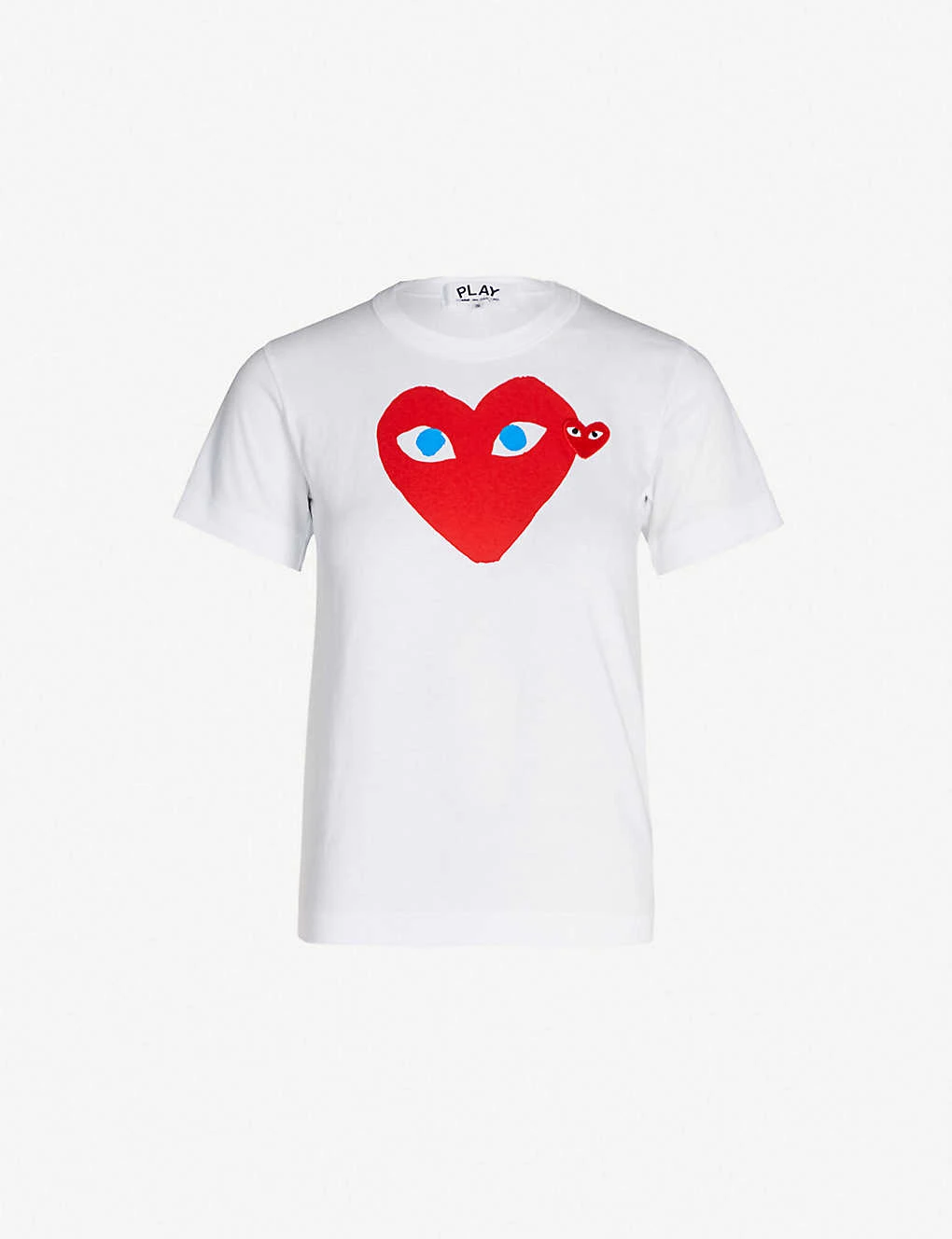 Comme Des Garçons Play Heart-print Cotton-jersey T-shirt 1 Comme Des Garçons Play Heart-print Cotton-jersey T-shirt