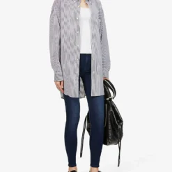 7 For All Mankind Slim Illusion Super-skinny High-rise Jeans 11 7 For All Mankind Slim Illusion Super-skinny High-rise Jeans -Outlet Pique Style Store 150 2001497 SWZ4670MB SLIMILLUSIONLUXE ALT01