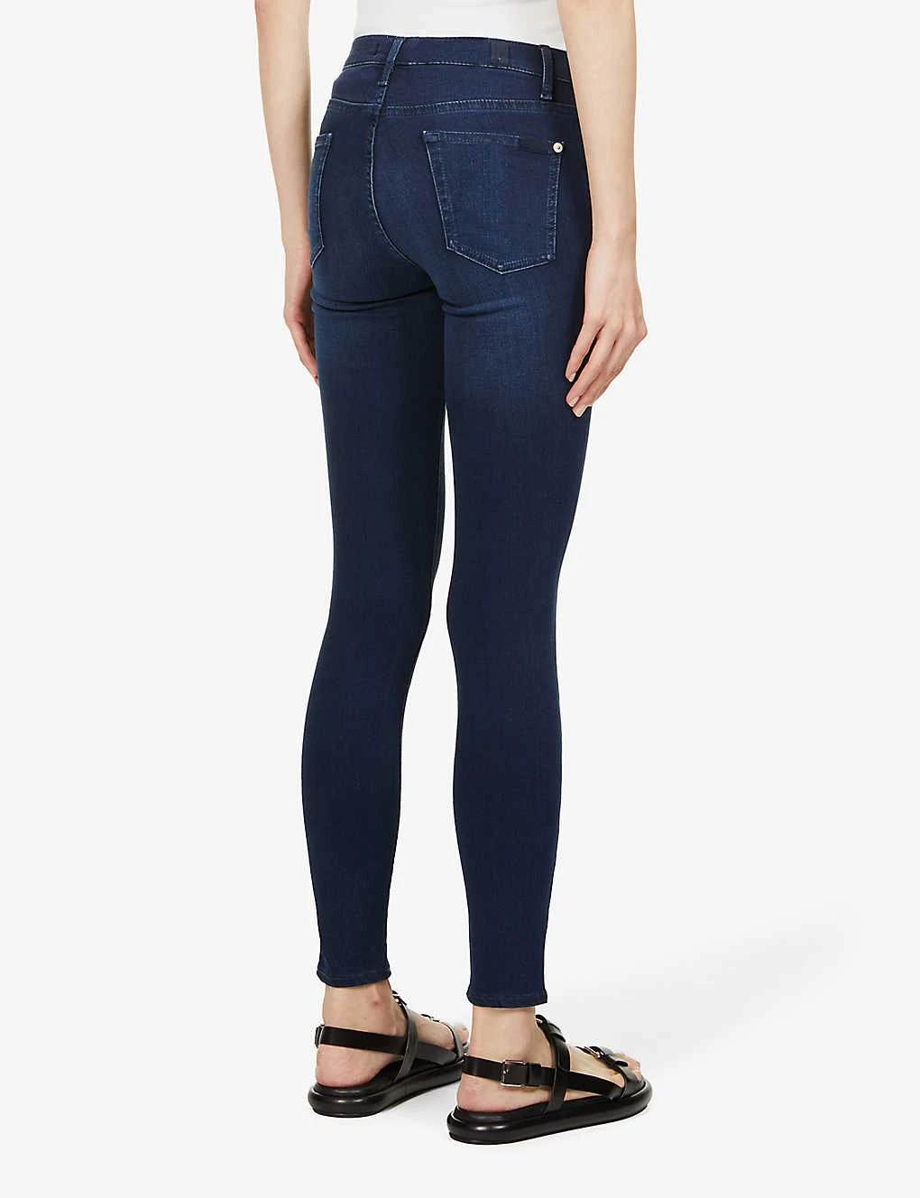 7 For All Mankind Slim Illusion Super-skinny High-rise Jeans 5 7 For All Mankind Slim Illusion Super-skinny High-rise Jeans - Image 5