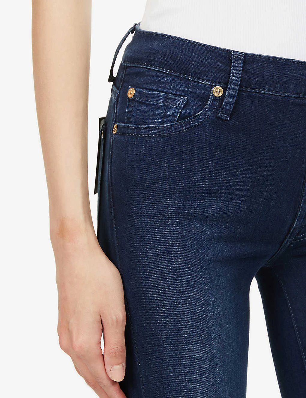 7 For All Mankind Slim Illusion Super-skinny High-rise Jeans 6 7 For All Mankind Slim Illusion Super-skinny High-rise Jeans - Image 6