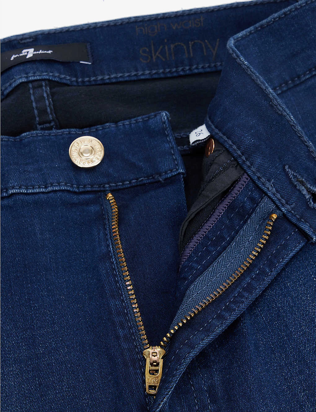 7 For All Mankind Slim Illusion Super-skinny High-rise Jeans 8 7 For All Mankind Slim Illusion Super-skinny High-rise Jeans - Image 8