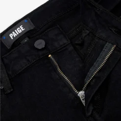 Paige Verdugo Crop Skinny Mid-rise Jeans -Outlet Pique Style Store 150 3002369 1948521051 BLACKOVERDYE ALT06