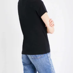 Levis The Perfect Cotton-jersey T-shirt -Outlet Pique Style Store 150 3002395 173690201 LARGEBATWINGBLACK ALT02