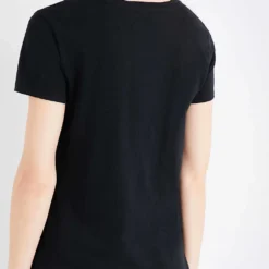 Levis The Perfect Cotton-jersey T-shirt -Outlet Pique Style Store 150 3002395 173690201 LARGEBATWINGBLACK ALT05