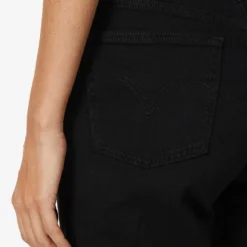 Levis 501 Cropped Straight High-rise Jeans -Outlet Pique Style Store 150 3002395 362000085 BLACKHEART ALT05