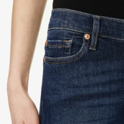 7 For All Mankind Slim Illusion High-rise Skinny Jeans 10 7 For All Mankind Slim Illusion High-rise Skinny Jeans -Outlet Pique Style Store 150 3005683 JSWZA230DK STARLIGHT ALT04