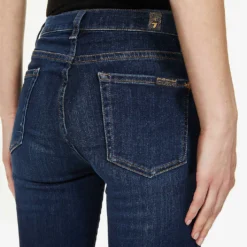 7 For All Mankind Slim Illusion High-rise Skinny Jeans 11 7 For All Mankind Slim Illusion High-rise Skinny Jeans -Outlet Pique Style Store 150 3005683 JSWZA230DK STARLIGHT ALT05