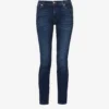 7 For All Mankind Slim Illusion High-rise Skinny Jeans