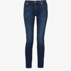 7 For All Mankind Slim Illusion High-rise Skinny Jeans