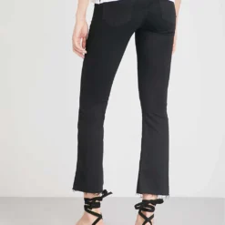 MOTHER Hustler Ankle Fray Flared High-rise Jeans -Outlet Pique Style Store 150 3005848 1117180 NOTGUILTY ALT02