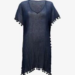 Seafolly Amnesia Crinkled-cotton Kaftan