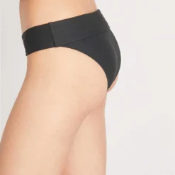 Core Textured Bikini Bottoms -Outlet Pique Style Store 186 3001349 COREHK0213 BLACK ALT05
