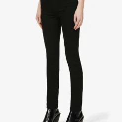 Paige Hoxton Skinny Mid-rise Jeans -Outlet Pique Style Store 188 3002369 15635212139 BLACKSHADOW ALT02