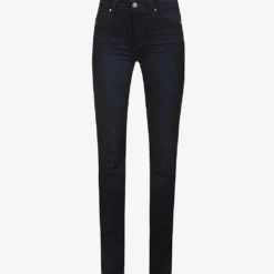 Paige Hoxton Straight-leg High-rise Jeans
