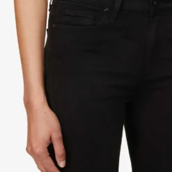 Paige Hoxton Straight High-rise Jeans -Outlet Pique Style Store 188 3002369 18515212139 BLACKSHADOW ALT04