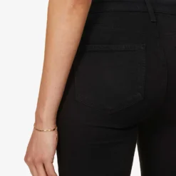 Paige Hoxton Straight High-rise Jeans -Outlet Pique Style Store 188 3002369 18515212139 BLACKSHADOW ALT05