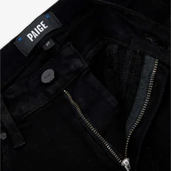 Paige Hoxton Straight High-rise Jeans -Outlet Pique Style Store 188 3002369 18515212139 BLACKSHADOW ALT06