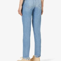 Paige Hoxton Frayed-hem Ultra-skinny High-rise Jeans -Outlet Pique Style Store 188 3002369 19149845722 ATTERBURYWTORNHEM ALT03