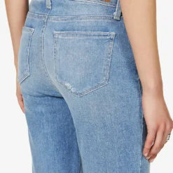 Paige Hoxton Frayed-hem Ultra-skinny High-rise Jeans -Outlet Pique Style Store 188 3002369 19149845722 ATTERBURYWTORNHEM ALT05