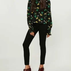 Paige Margot Ultra-skinny High-rise Cropped Jeans -Outlet Pique Style Store 188 3002369 29405212139 BLACKSHADOW ALT01