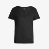 Paige Zaya V-neck Cotton And Modal-blend T-shirt