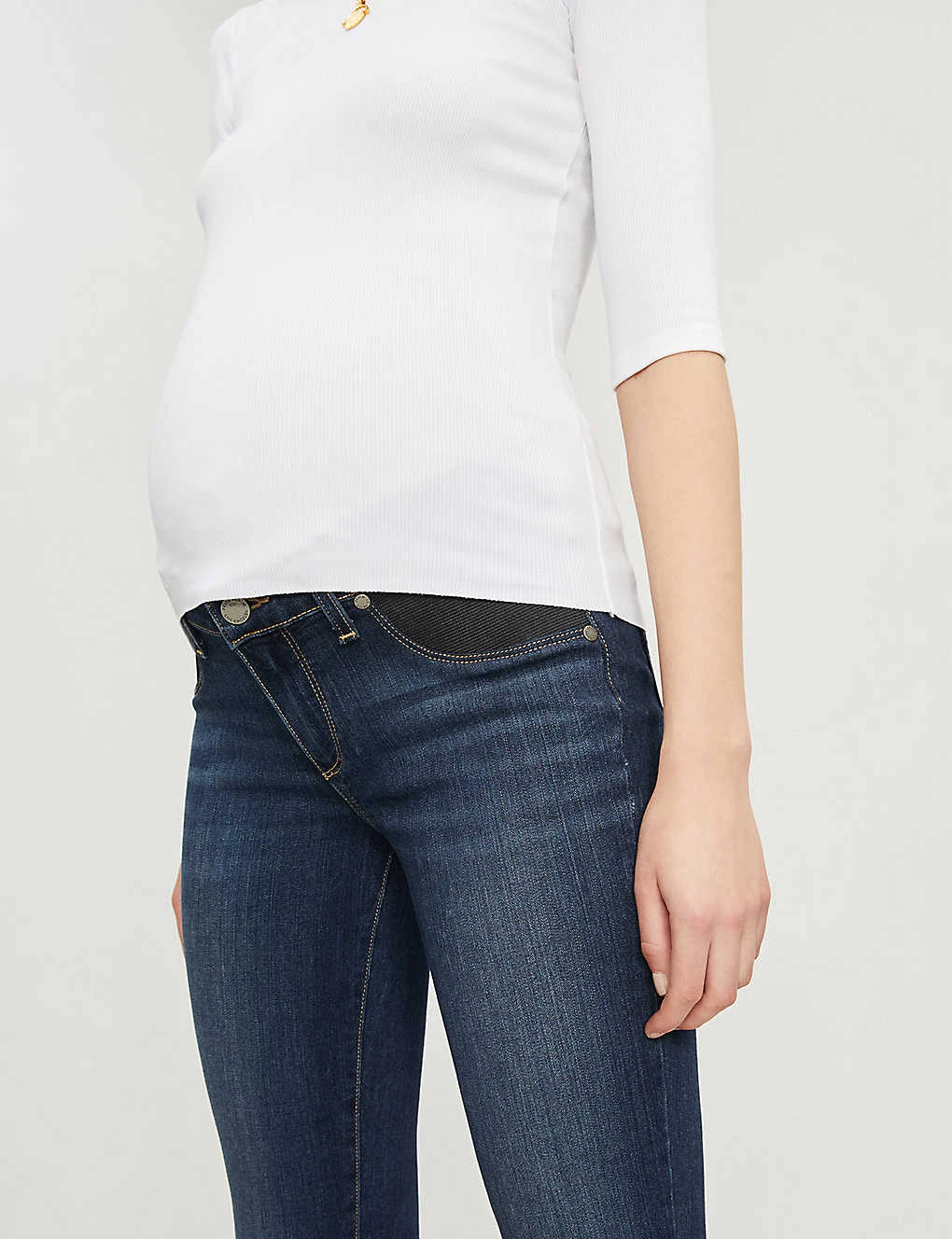 Paige Verdugo Maternity Skinny Mid-rise Jeans 5 Paige Verdugo Maternity Skinny Mid-rise Jeans - Image 5
