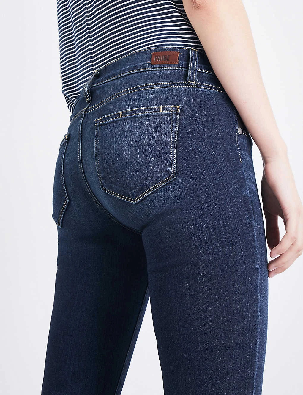 Paige Verdugo Maternity Skinny Mid-rise Jeans 7 Paige Verdugo Maternity Skinny Mid-rise Jeans - Image 7