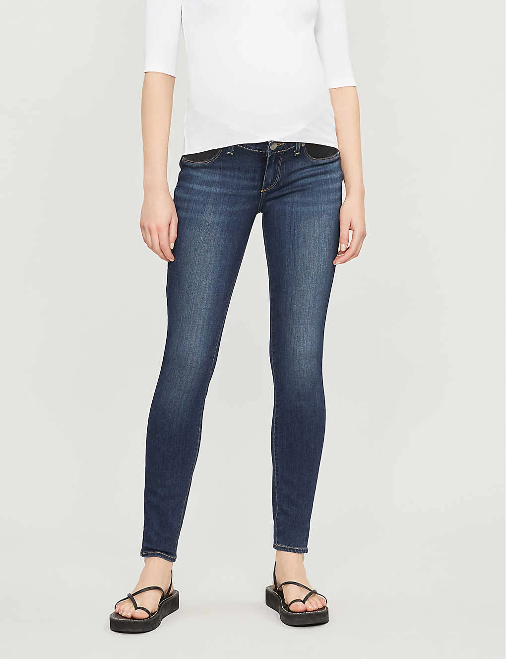 Paige Verdugo Maternity Skinny Mid-rise Jeans 2 Paige Verdugo Maternity Skinny Mid-rise Jeans - Image 2