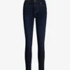 Paige Hoxton Ankle Skinny High-rise Stretch-denim Jeans