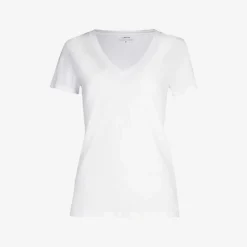 Vince V-neck Cotton-jersey T-shirt