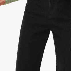 Whistles High-waist Corduroy Barrel Jeans -Outlet Pique Style Store 501 10019 030249 BLACK ALT02