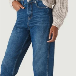 Whistles Barrel Straight-leg High-waist Jeans -Outlet Pique Style Store 501 10019 31046 DENIM ALT03