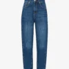 Whistles Barrel Straight-leg High-waist Jeans