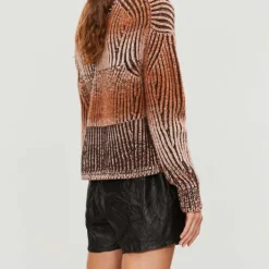 Zadig & Voltaire Textured Leather Shorts -Outlet Pique Style Store 669 10175 PWGCU1404F NOIR ALT02