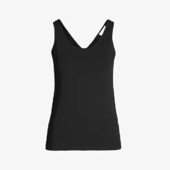 Essential Reversible Stretch-cotton Vest