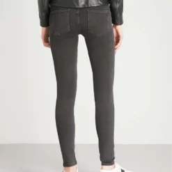 Sandro Skinny Mid-rise Jeans -Outlet Pique Style Store 786 10081 SFPJE00147 BLACK ALT02