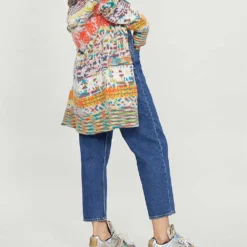 Sandro High-rise Double-layer Jeans -Outlet Pique Style Store 786 10081 SFPJE00148 BLUE ALT02