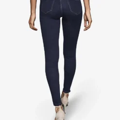 Reiss Lux Skinny Mid-rise Stretch-cotton Jeans -Outlet Pique Style Store 952 10025 205016LUX INDIGO ALT02