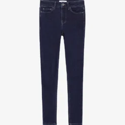 Reiss Lux Skinny Mid-rise Stretch-cotton Jeans