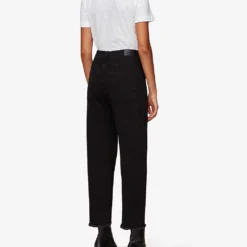 Whistles High-rise Stretch-denim Jeans -Outlet Pique Style Store R00017302 BLACK ALT02