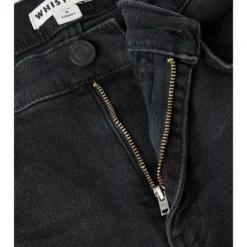 Whistles Sculpted High-rise Stretch-denim Jeans -Outlet Pique Style Store R00050231 BLACK ALT05