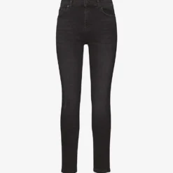 Whistles Sculpted High-rise Stretch-denim Jeans