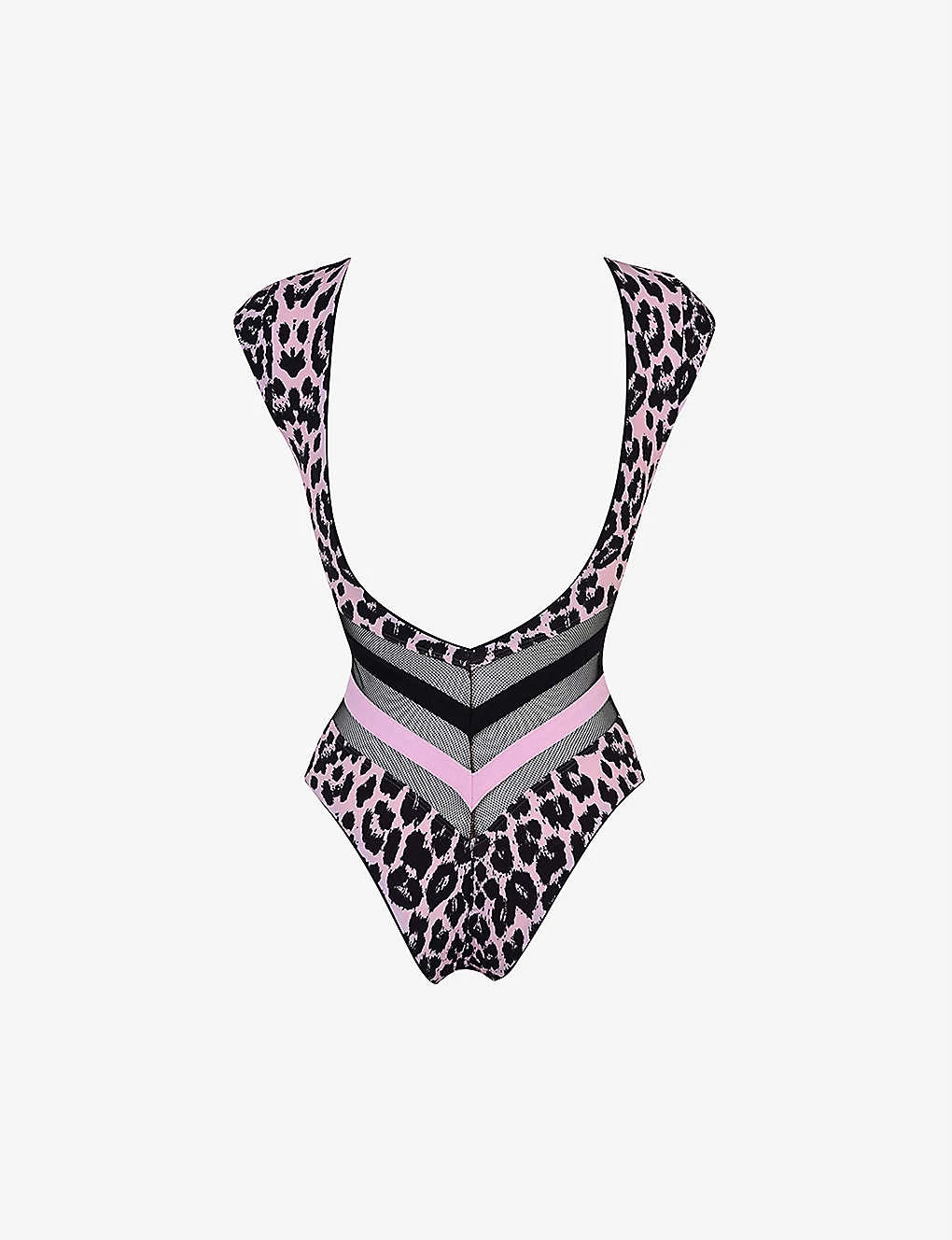 AGENT PROVOCATEUR Zenaya Leopard-print High-neck Swimsuit 2 AGENT PROVOCATEUR Zenaya Leopard-print High-neck Swimsuit - Image 2