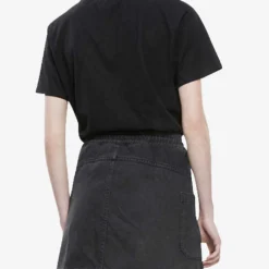 THE KOOPLES Brand-print Cotton-jersey T-shirt -Outlet Pique Style Store R03638707 BLA01 ALT03