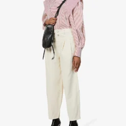 Whistles India High-rise Relaxed-fit Denim Jeans -Outlet Pique Style Store R03642505 WHITE ALT01